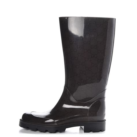 gucci rubber boots